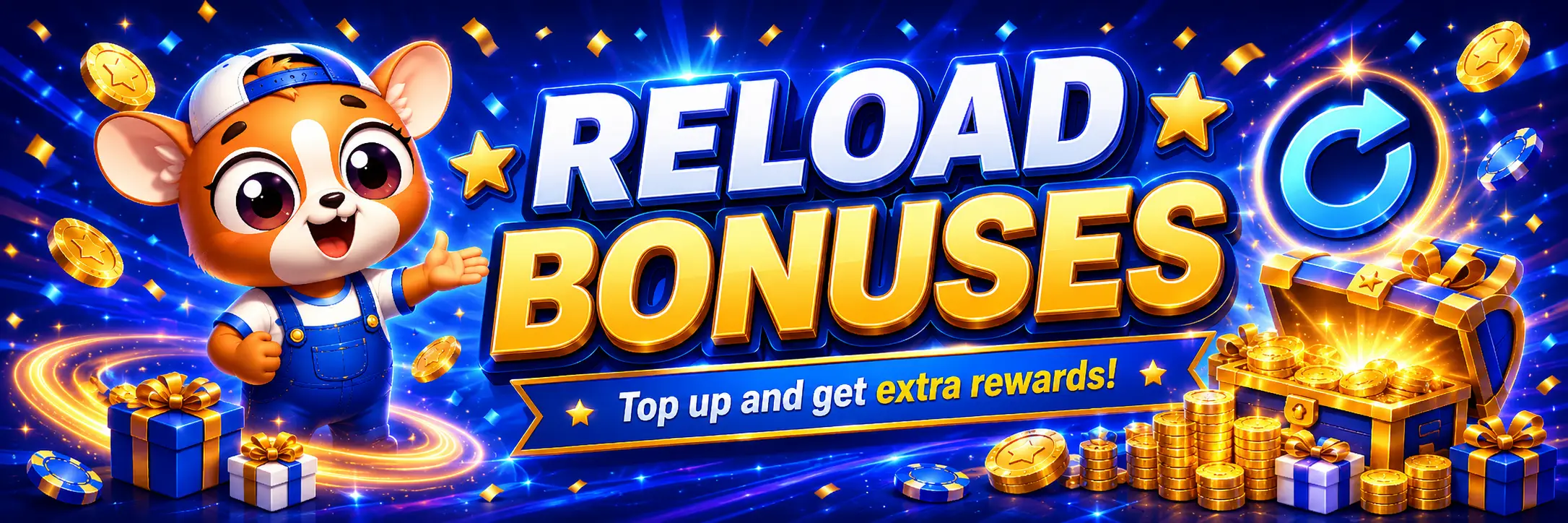reload bonuses okfun