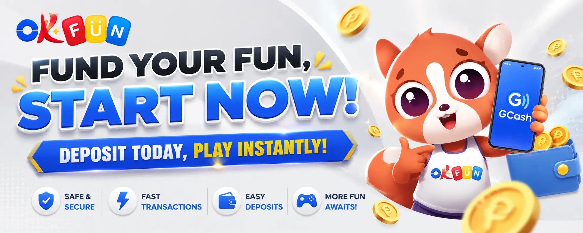 OkFunApp GCash deposit now