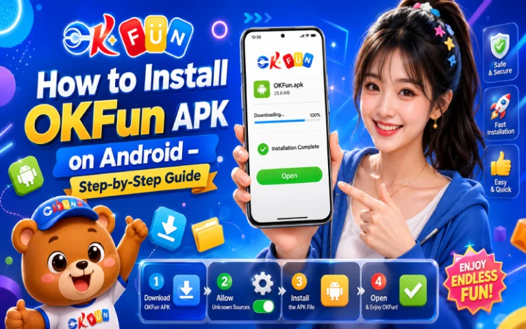 how to install okfun apk