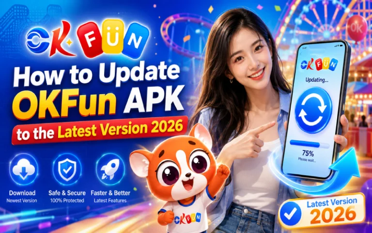 how to update okfun apk