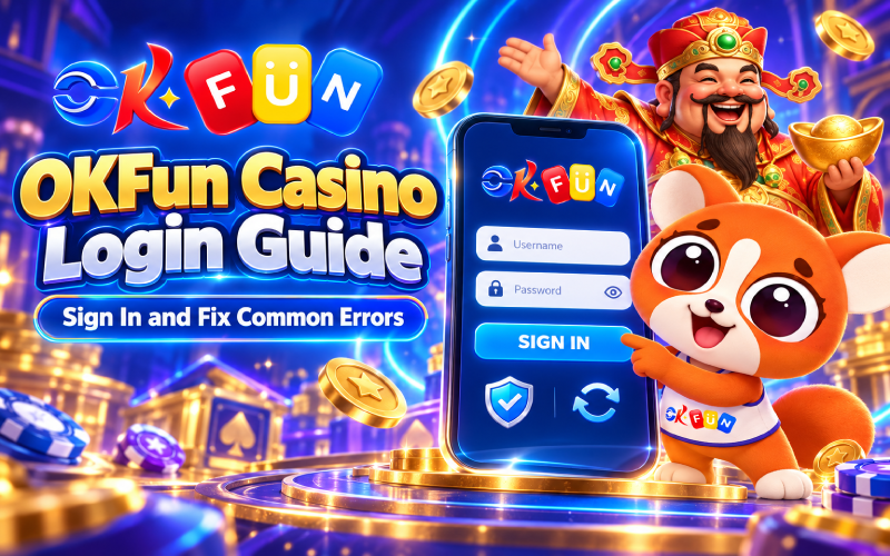 okfun casino login